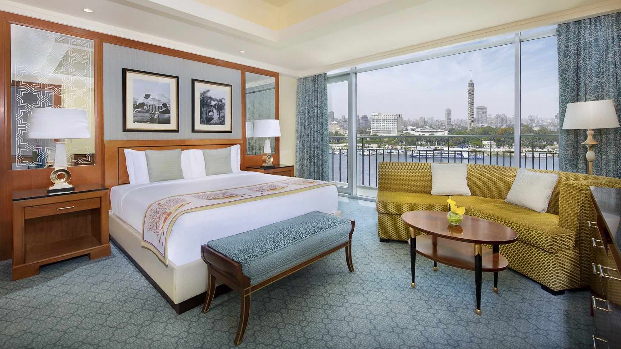 The Nile Ritz-Carlton, Cairo luxury hotels in cairo suite with river view