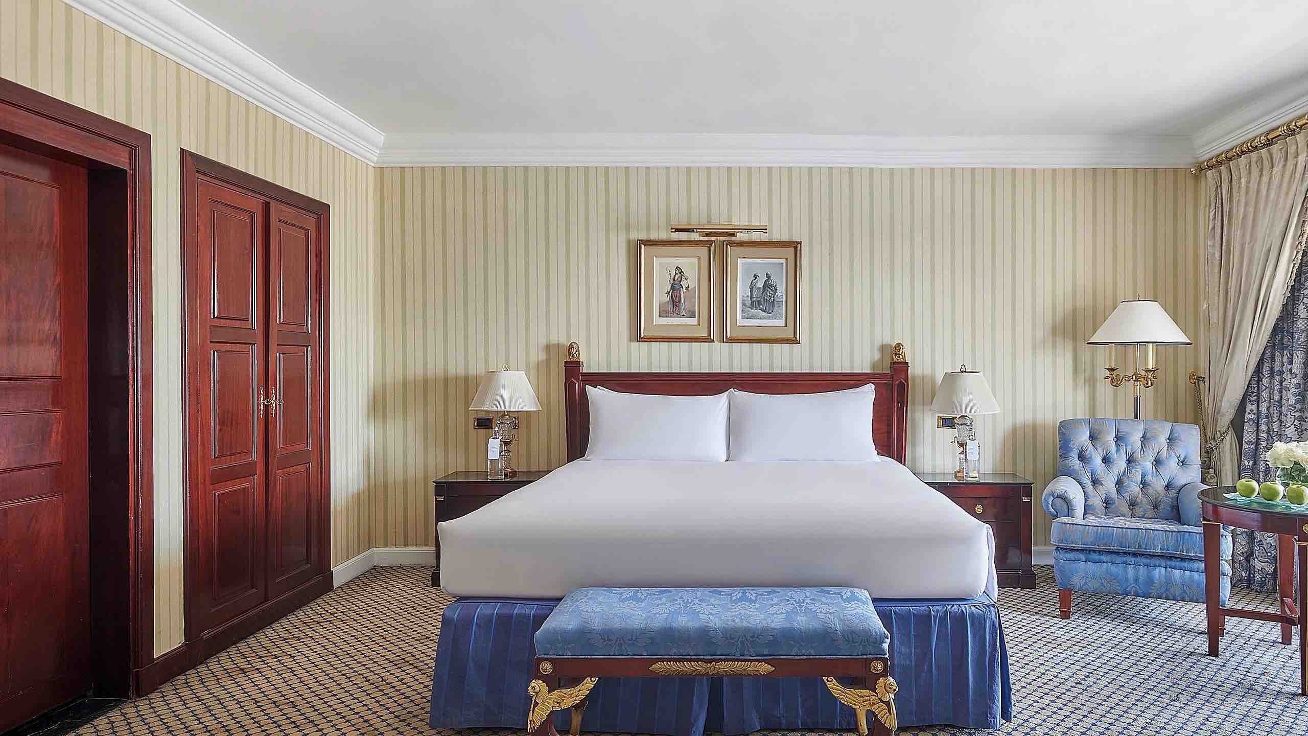 intercontinental hotel bedroom luxury hotels in cairo view